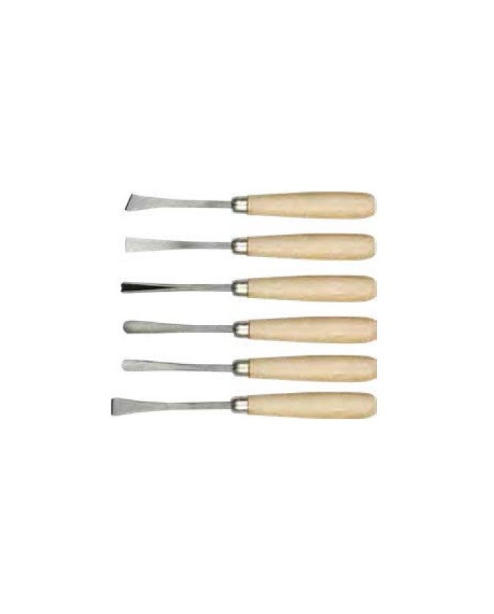 GUBIAS PARA MADERA TOYA (JUEGO 6 PZAS.)