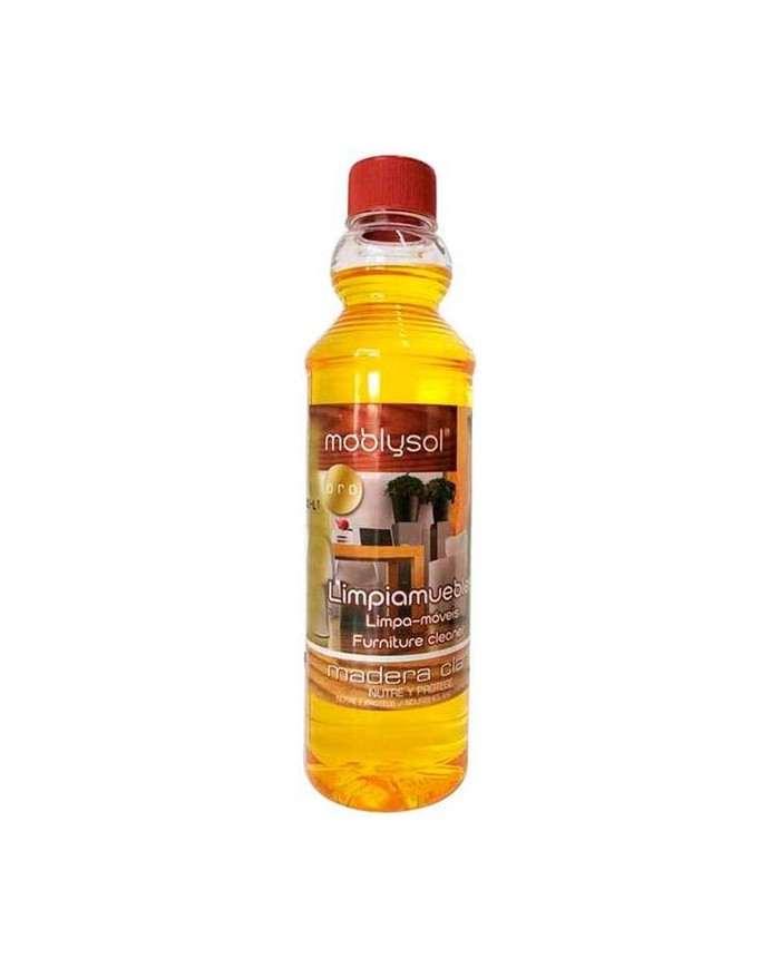 ACEITE REGENERADOR MOBLYSOL ORO MADERA CLARA 500 ML.