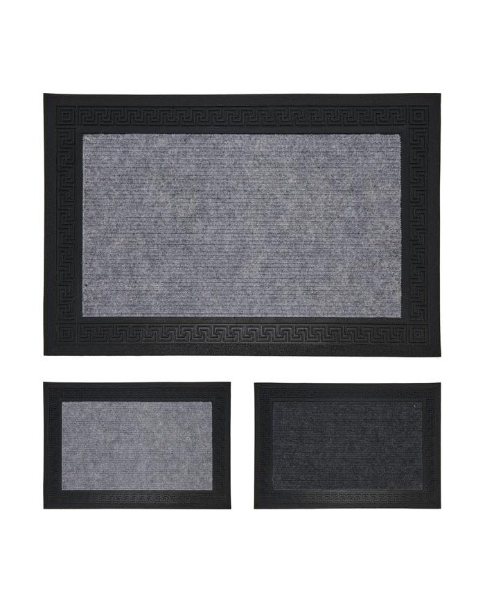 FELPUDO KOOP GOMA RAYAS 40X60 CMS.
