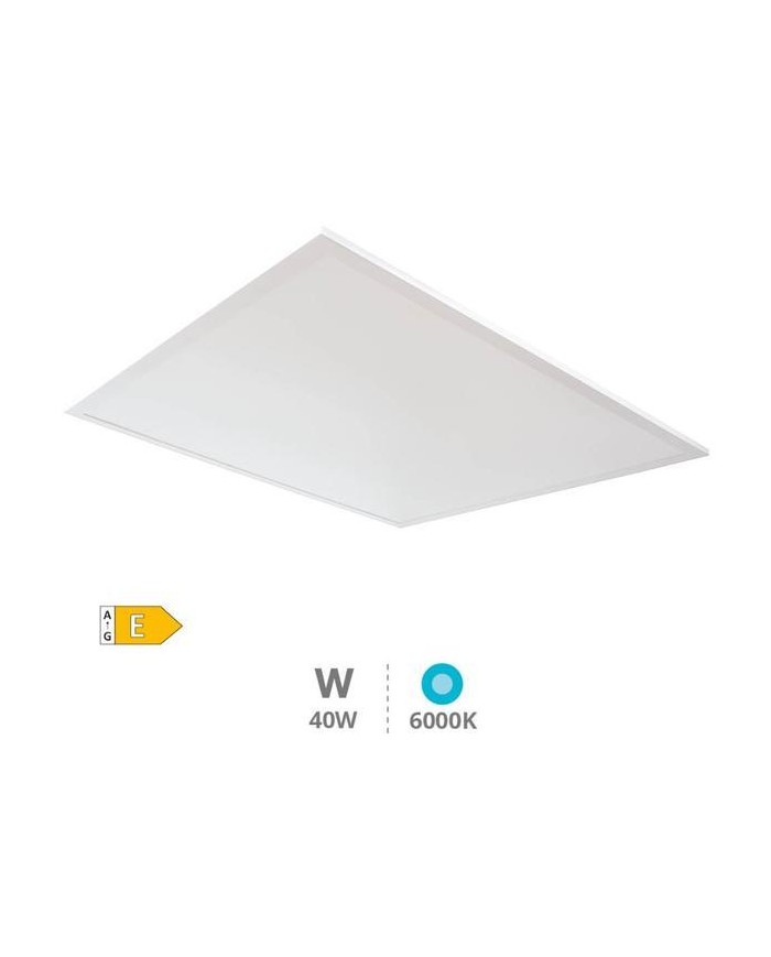 LED PANEL GSC EMPOTRAR 40W. 59'5X59'5CMS.6000K BLANCO