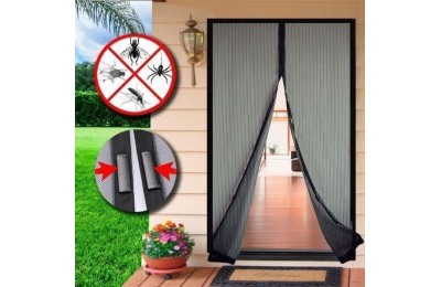 MOSQUITERA IMAN PARA PUERTA FREIXER GRIS 120X230CMS.