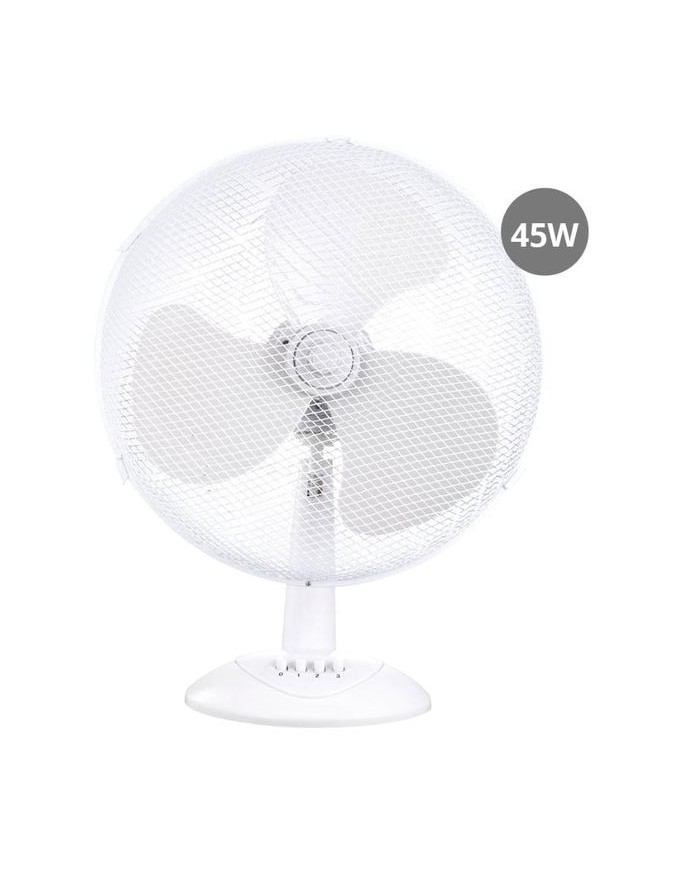 VENTILADOR SOBREMESA 45W.43CM. BLAN.GSC