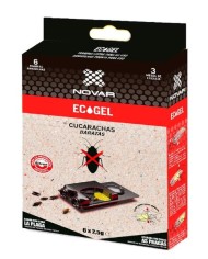 TRAMPA CEBO GEL CUCARACHAS 6U. NOVAR