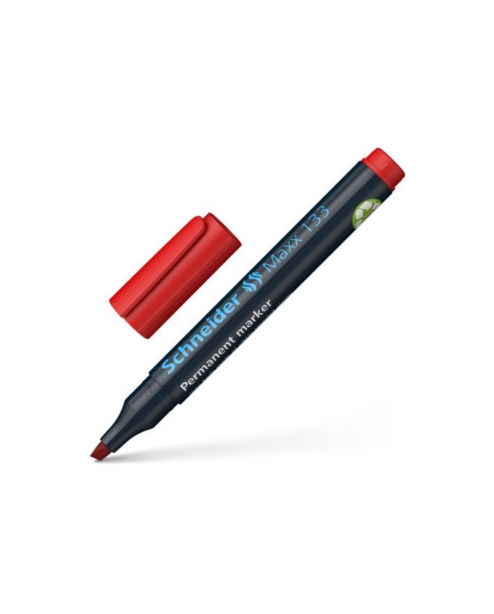 MARCADOR PUNTA BISELADA ROJO 1-4MM. SCHNEIDER