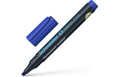 MARCADOR PUNTA BISELADA AZUL 1-4MM. SCHNEIDER