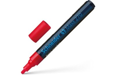 MARCADOR DE LACA ROJO 1-3MM. SCHNEIDER TRAZO FUERTE