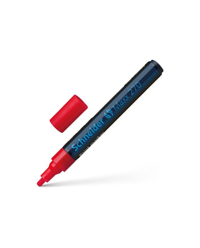 MARCADOR DE LACA ROJO 1-3MM. SCHNEIDER TRAZO FUERTE