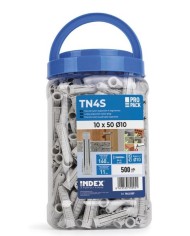 TACO NYLON INDEX TN4S 10X50 MM. (BOTE 300 TACOS)