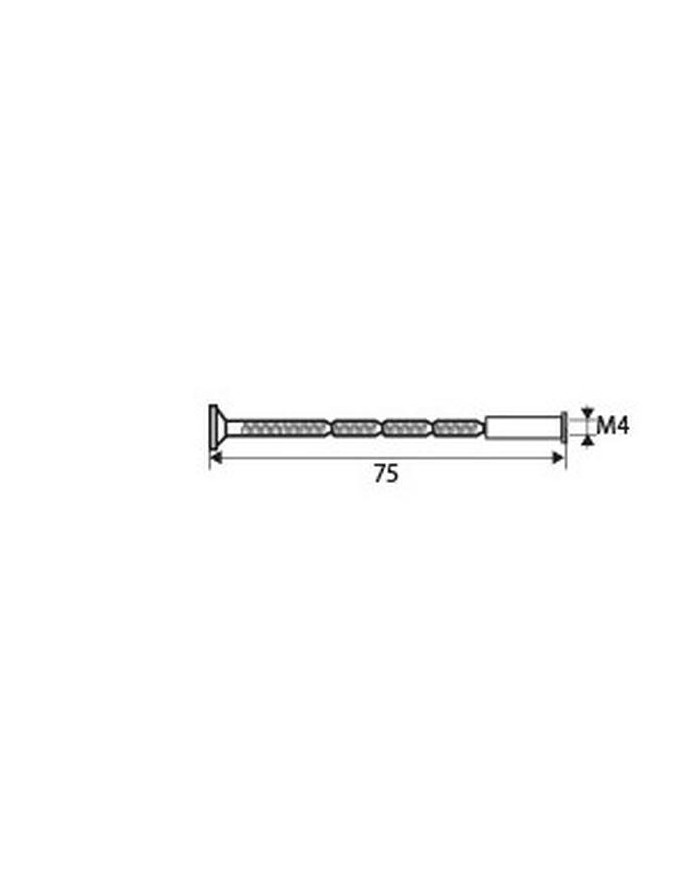 TORNILLO PASANTE MULTICORTE MICEL NIQUEL M4 X 75MM.