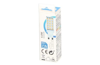BOMBILLA LED GSC G9 4'8W. 6000K 530 LM (330º)