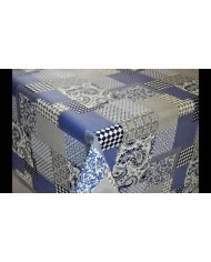 MANTEL RESINADO LONETA MARRON 1'40M. ROLLO 25 MTS.
