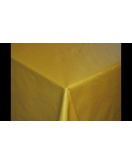 MANTEL RESINADO TEFLON MOSTAZA 1'50M. ROLLO 20 MTS.