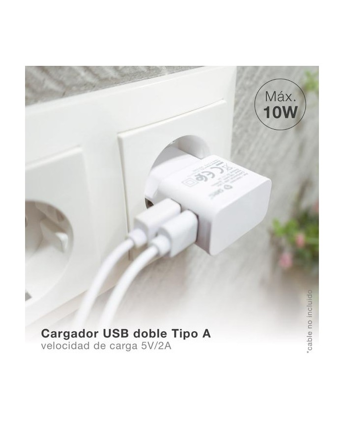 CARGADOR GSC 230V. A 2 USB
