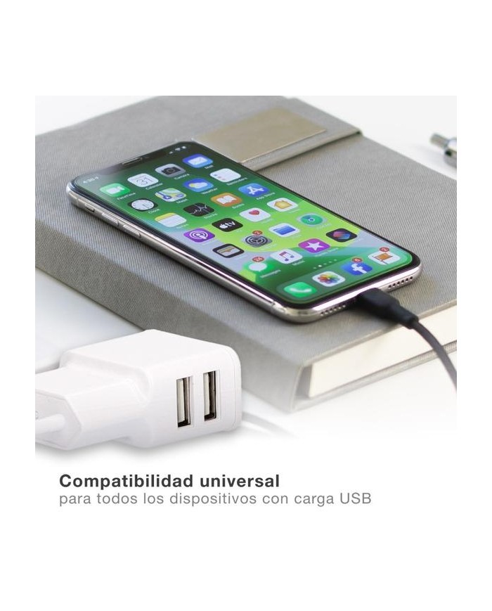CARGADOR GSC 230V. A 2 USB
