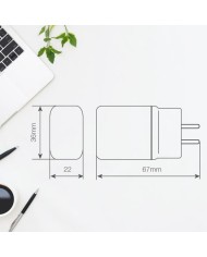 CARGADOR GSC 230V. A 2 USB