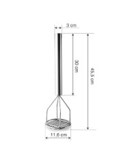 PRENSA PATATAS LACOR PROFESIONAL 45'5 CMS.
