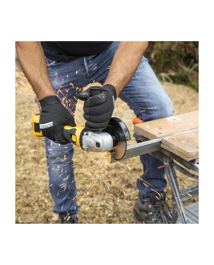 AMOLADORA 115MM. 20V. 2 BATERIAS Y CARGADOR POWERPLUS