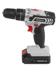 TALADRO PERCUTOR POWERPLUS 20V 1BAT 2Ah POWC1080