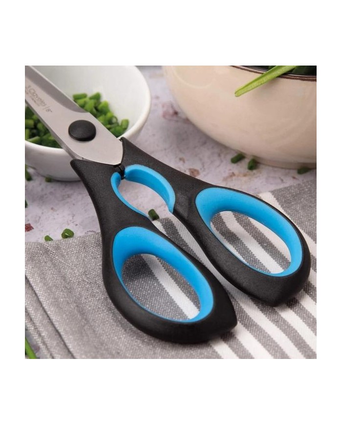 TIJERA COCINA 8 D MANCO ERGONOMICO 3 CLAVELES