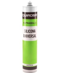 SILICONA ACIDA 280ML. BLANCA QUIADSA