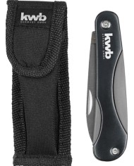 NAVAJA INOX C/FUNDA 75MM. C/FUNDA KWB