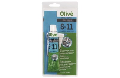 SILICONA ACIDA OLIVE BLANCA 45ML.