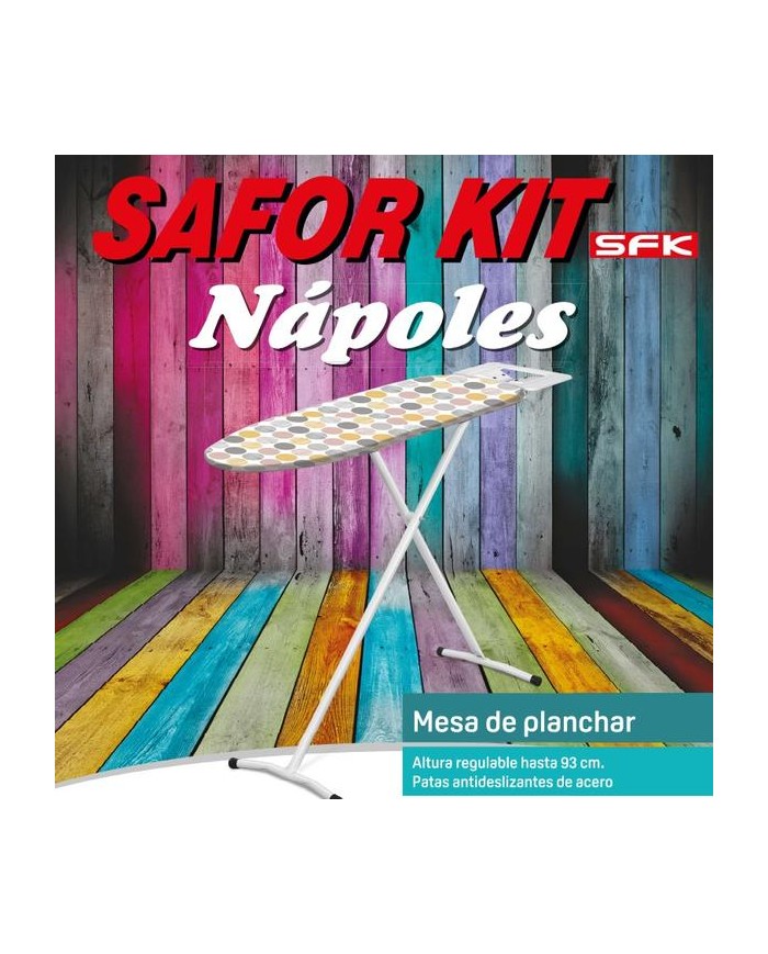 MESA PLANCHA SFK MODELO NAPOLES 110 X 34