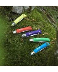 NAVAJA OPINEL INOXIDABLE Nº  7 MANGO AZUL CIAN