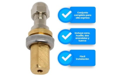 HUSILLO Y CONO OLLA MAGEFESA MOD. INOXTAR 13