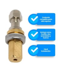 HUSILLO Y CONO OLLA MAGEFESA MOD. INOXTAR 13