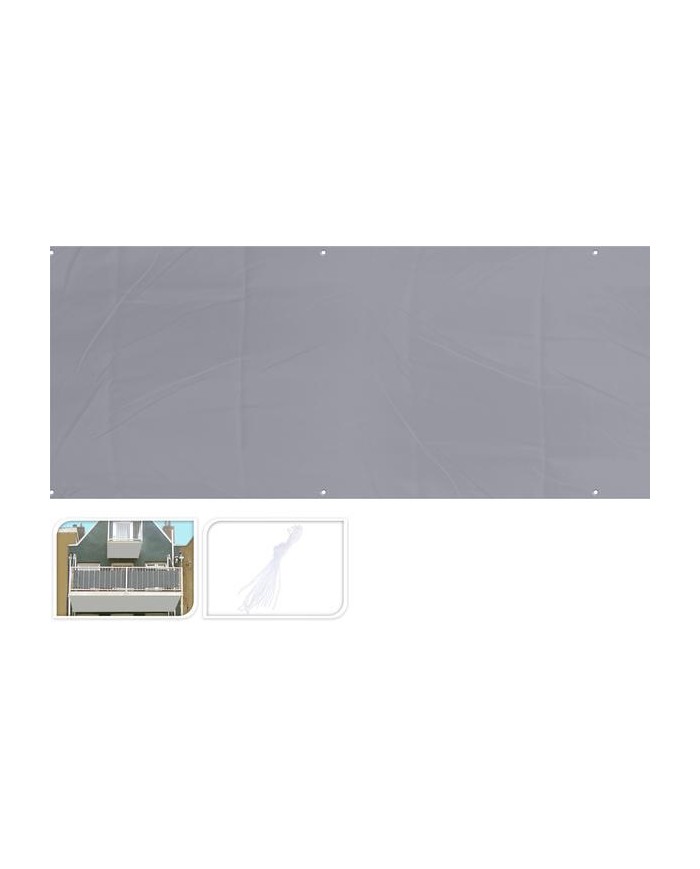 CUBRE BALCON AMBIANCE GRIS 46X445 CM.