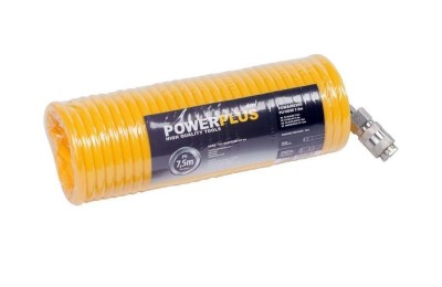 MANGUERA ESPIRAL COMPRESOR 7'5MTS. POWERPLUS