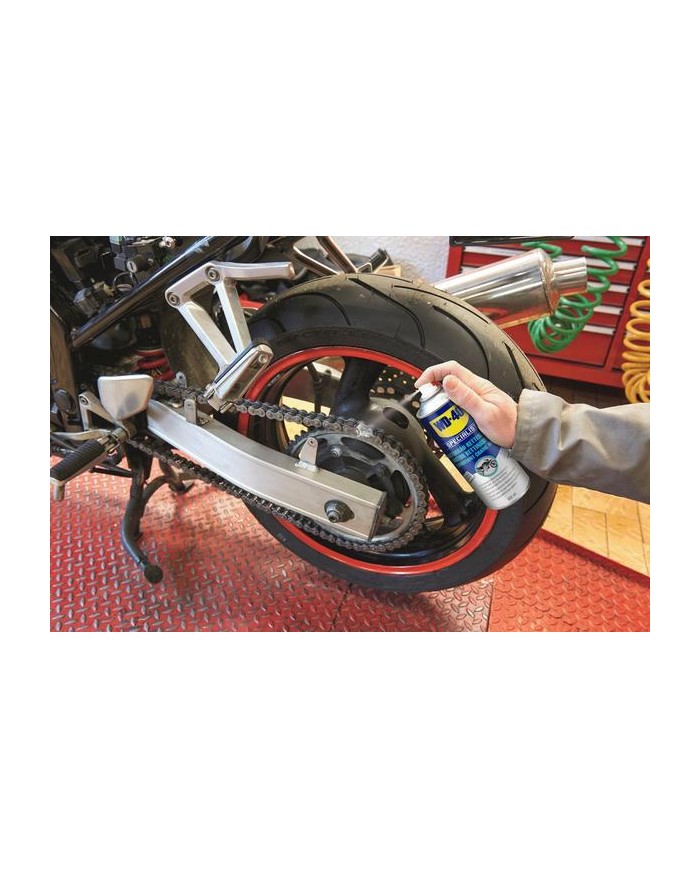 LUBRICANTE SPECIALIST MOTO CADENAS WD40 400 ML.