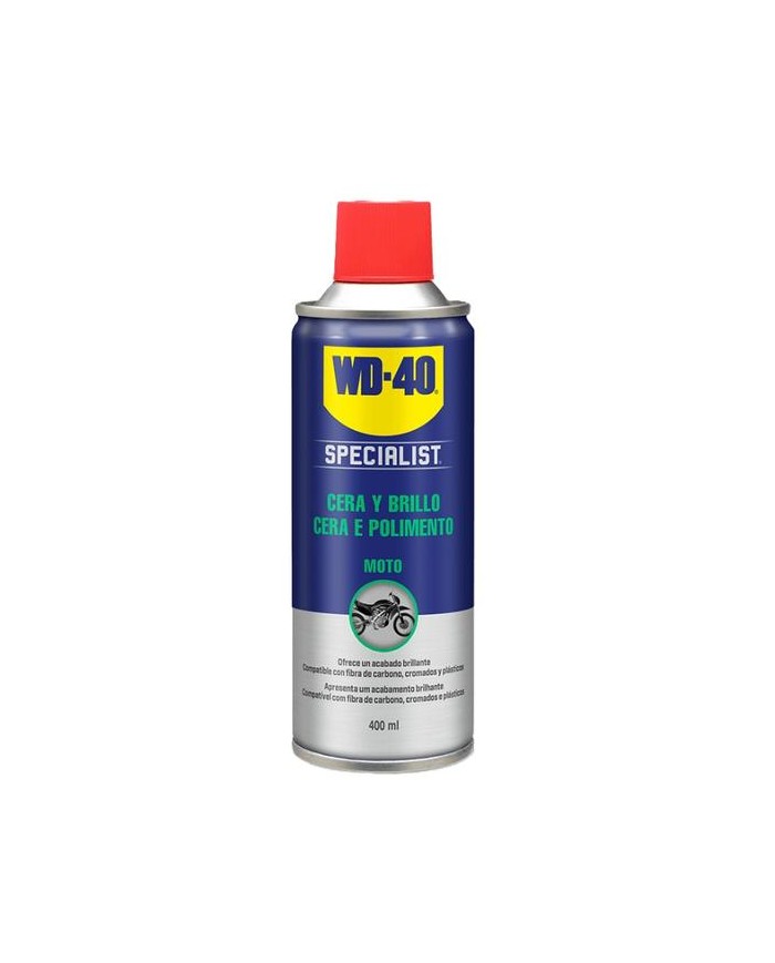 BRILLO CERA WD40 SPECIALIST MOTO 400 ML.