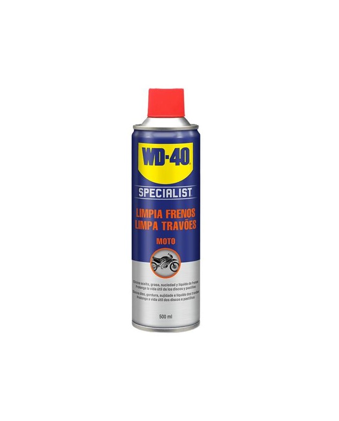 LIMPIA FRENOS SPECIALIST MOTO 500ML. WD40