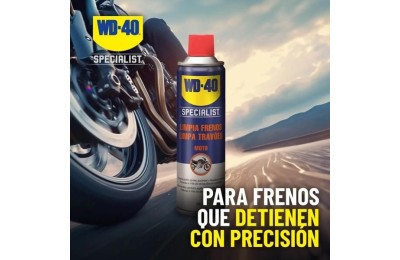 LIMPIA FRENOS SPECIALIST MOTO 500ML. WD40