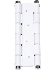 BISAGRA DOBLE ACCION BLANCA 180X133X4MM.