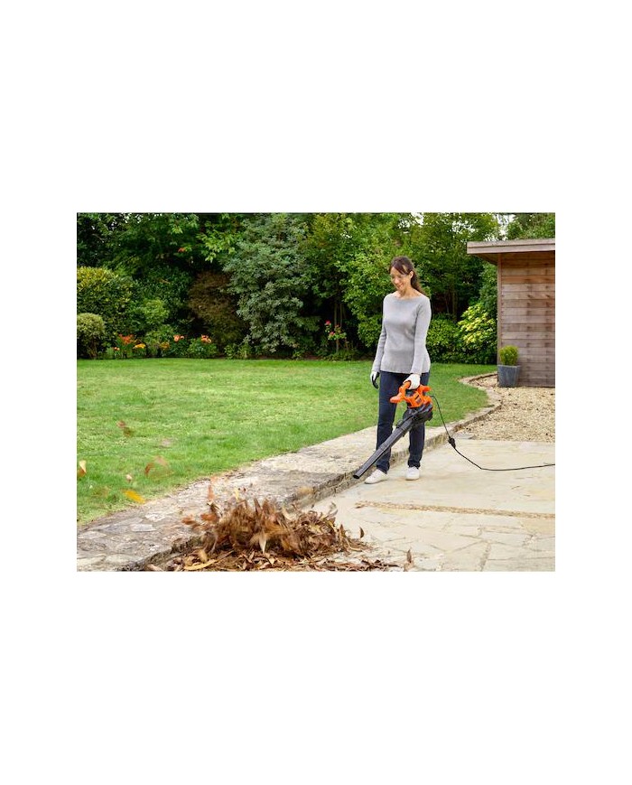 SOPLADOR-ASPIRADOR-TRITURADOR BLACK & DECKER 2600W.
