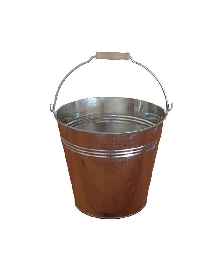 CUBO ZINCADO PARA CENIZAS 10 LTS.