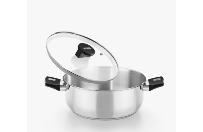 CACEROLA INOX.MONIX ELITE T/CRISTAL 20CM