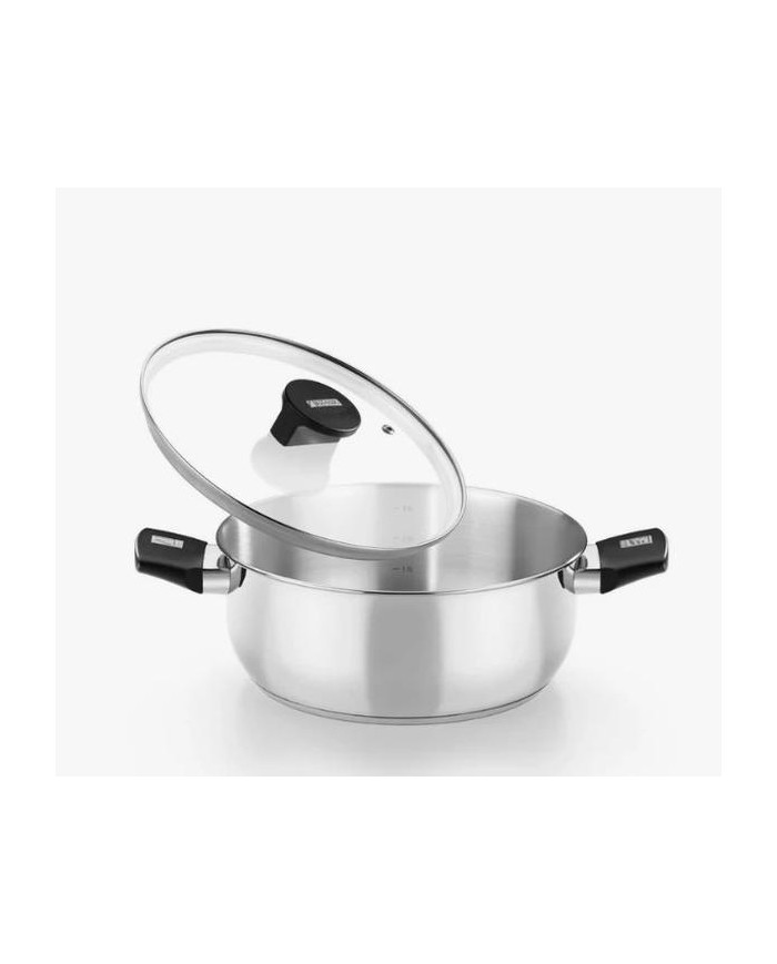 CACEROLA INOX.MONIX ELITE T/CRISTAL 20CM