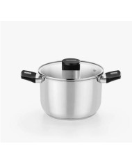 OLLA INOX. MONIX ELITE T/CRISTAL 24 CMS.