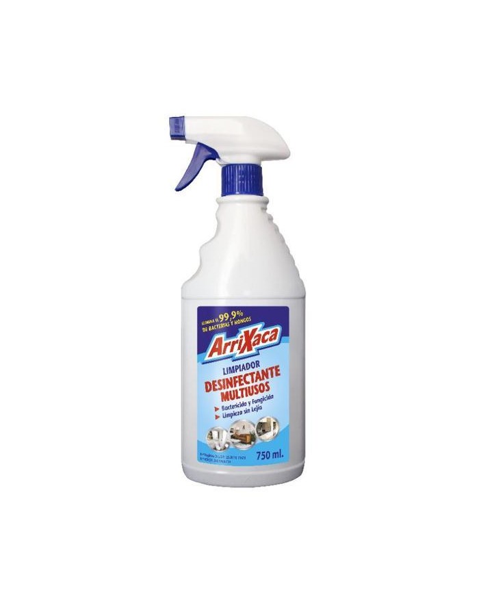 DESINFECTANTE MULTISUPERFICIES ARRIXACA 750ML. PISTOLA