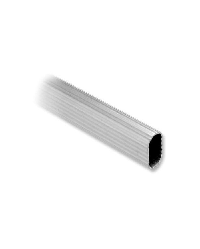 TUBO ARMARIO ALUMINIO OVALADO 30X15 2MTS