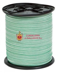 HILO CUERDA AGUJA BLANCO/VERDE (ROLLO 400MT)