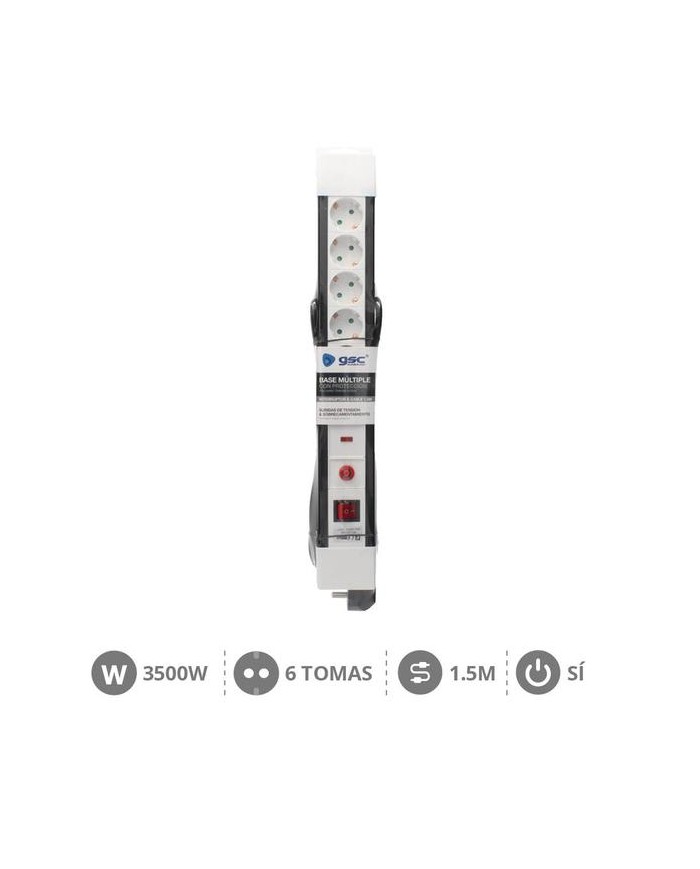 BASE GSC 6 TOMAS T.T.1'5M.INTERRUPTOR