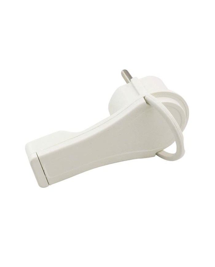 CLAVIJA ENCHUFE ULTRAFINO GSC 16-A CAUCHO BLANCO