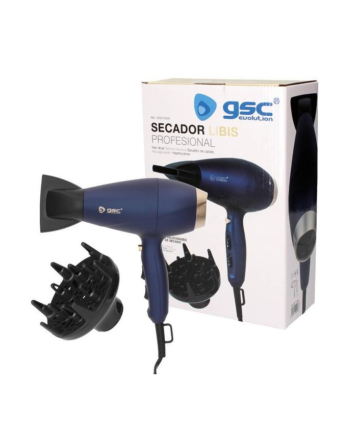 SECADOR DE PELO GSC PROFESIONAL 2000 W.