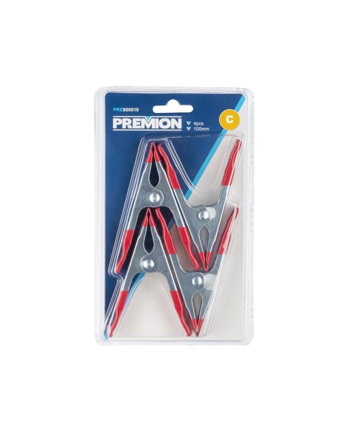 PINZA METALICA PREMION 100MM. (B/4UDS.)