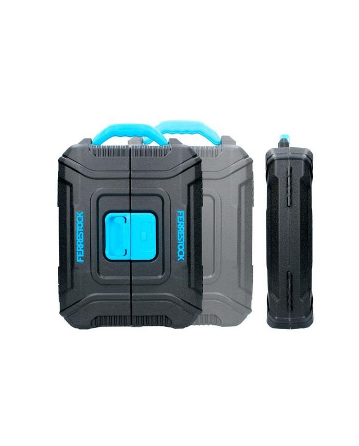 TALADRO PERCUTOR FSK 21V 1BAT 1,5Ah MALETA 62 PIEZAS